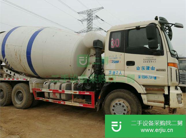 山東出售二手福田歐曼攪拌車