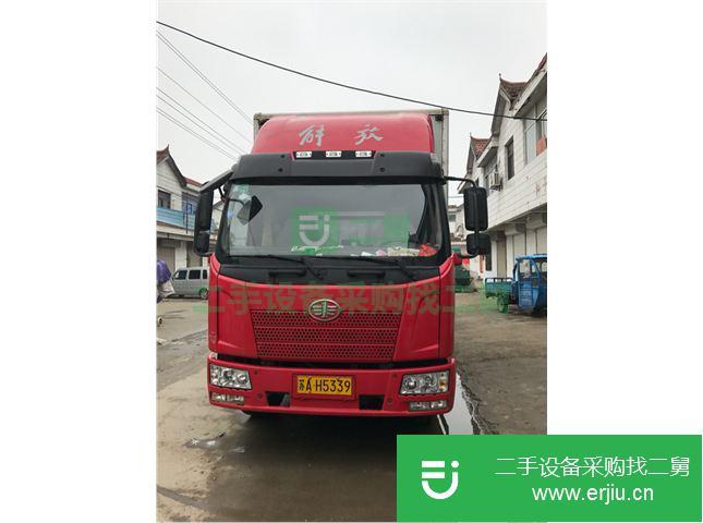 江蘇出售二手解放廂式貨車