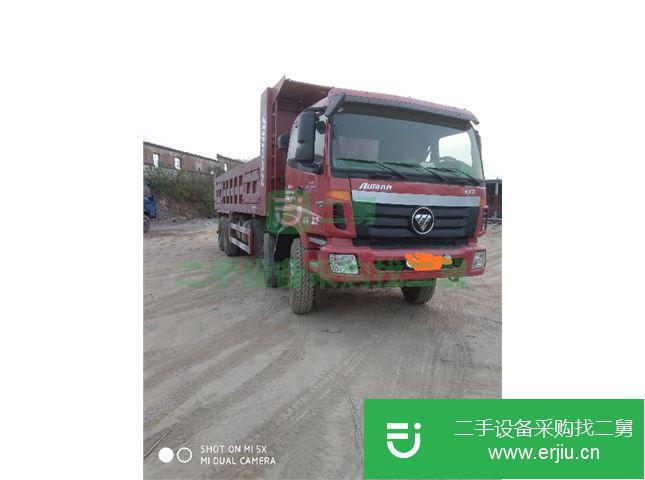 山東出售二手福田歐曼自卸車