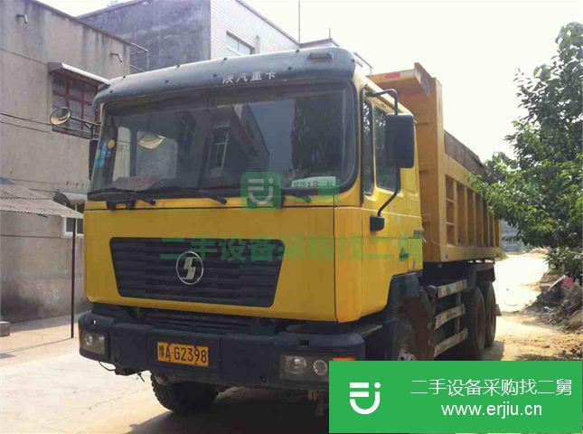 河南出售二手陜汽重卡德龍自卸車 336馬力