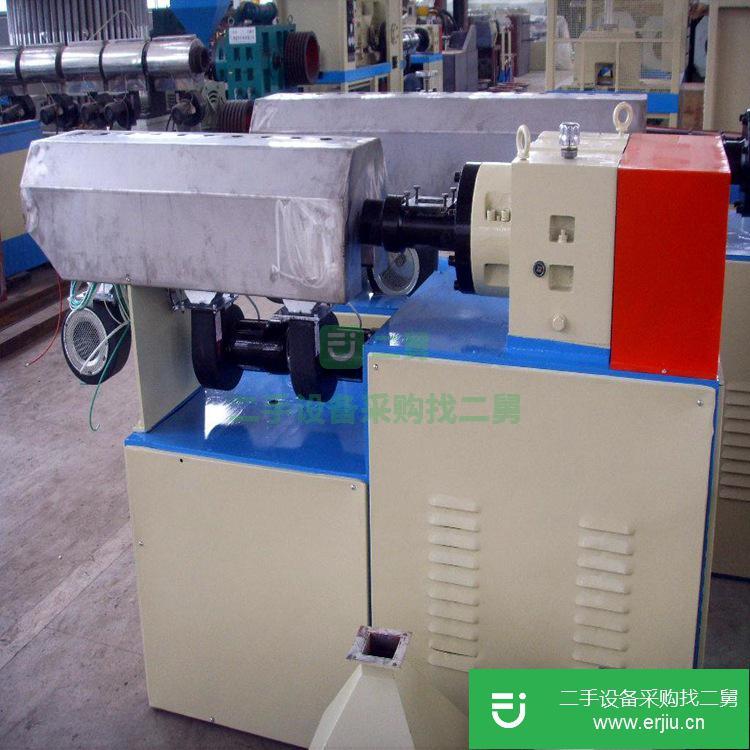 江蘇出售二手單螺桿塑料擠出機