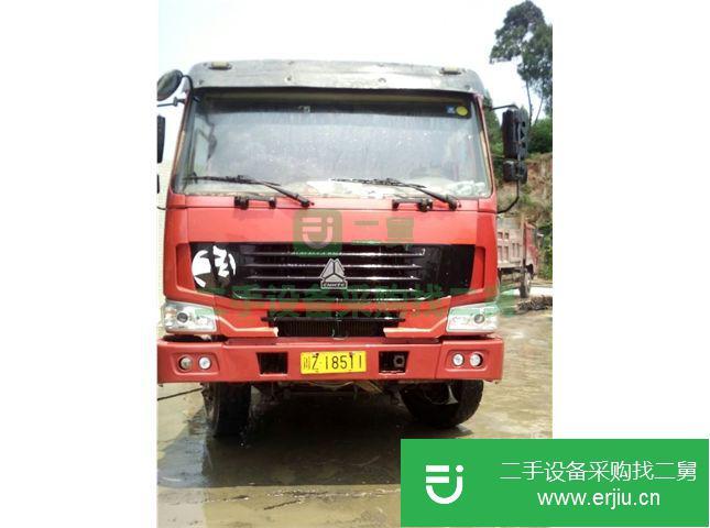 山東出售二手中國重汽自卸車
