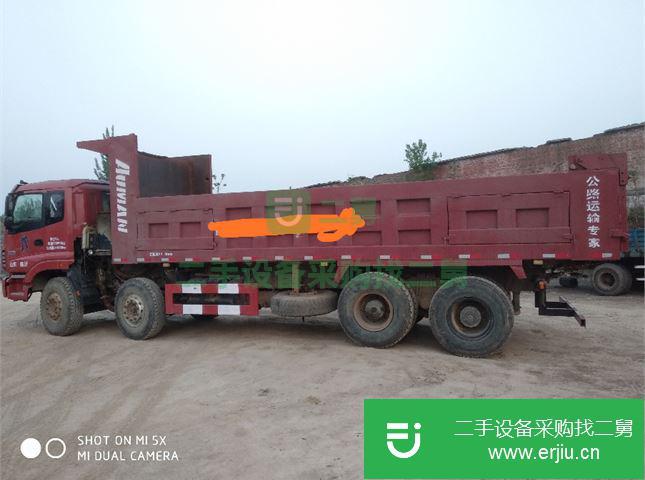 山東出售二手福田歐曼自卸車