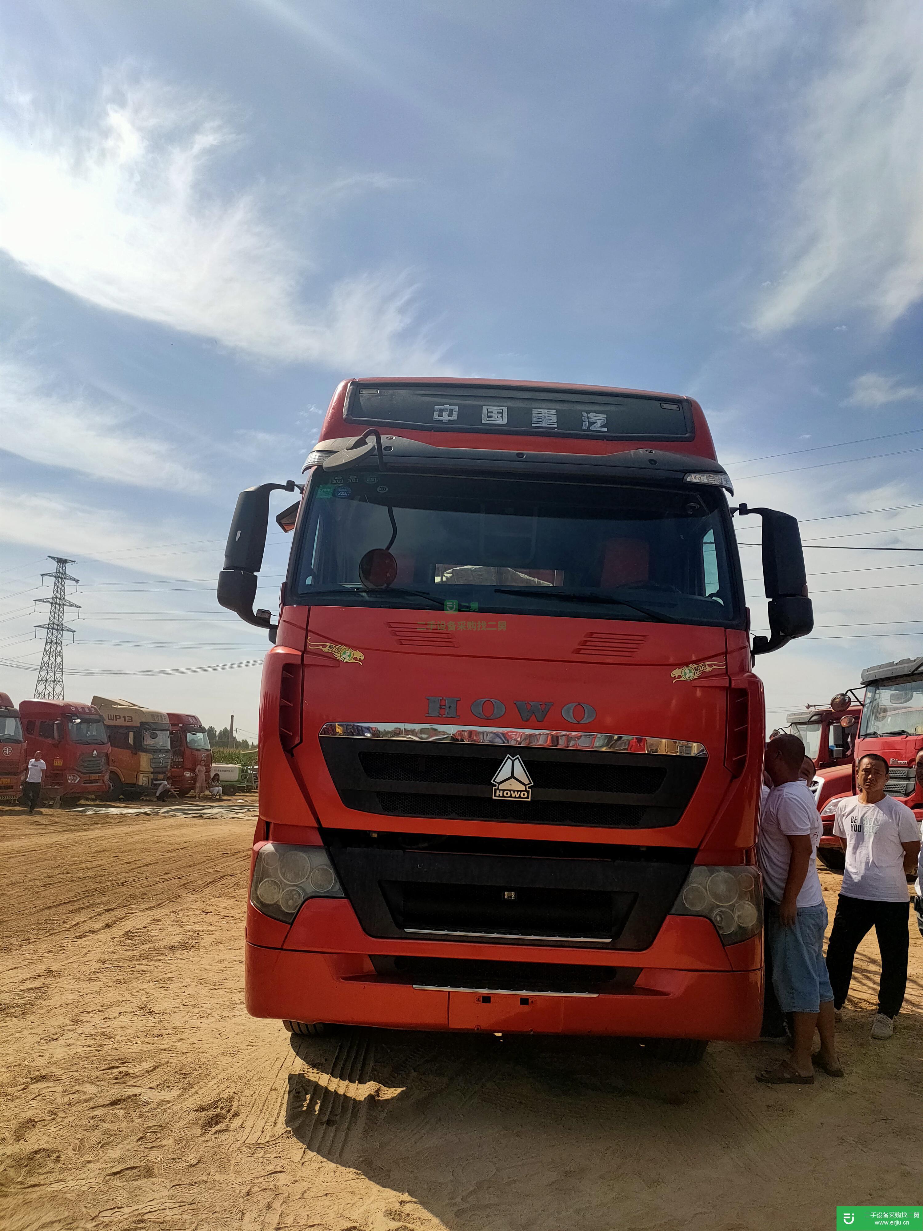 河北出售二手中國重汽440馬力半掛車