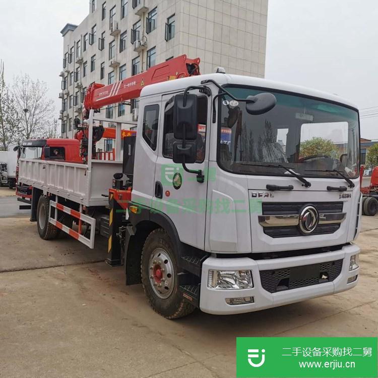 湖北出售二手解放隨車吊