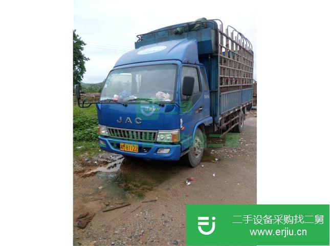湖南出售二手江淮威鈴前二后四倉柵載貨車