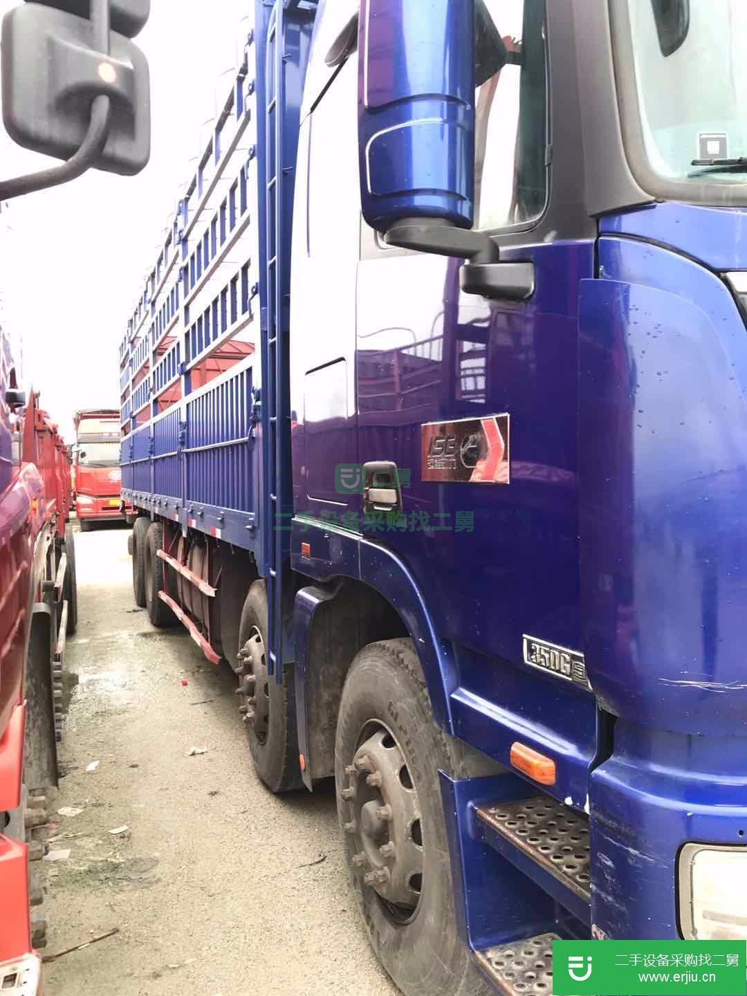 江西出售二手福田歐曼GTL重卡高欄載貨車