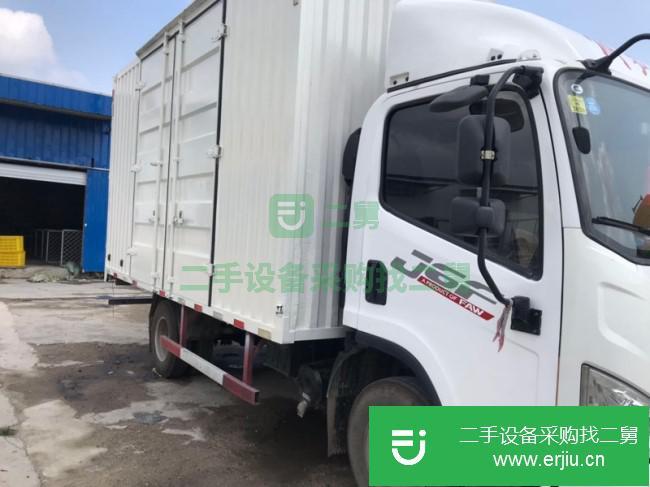山東出售二手一汽解放廂式貨車
