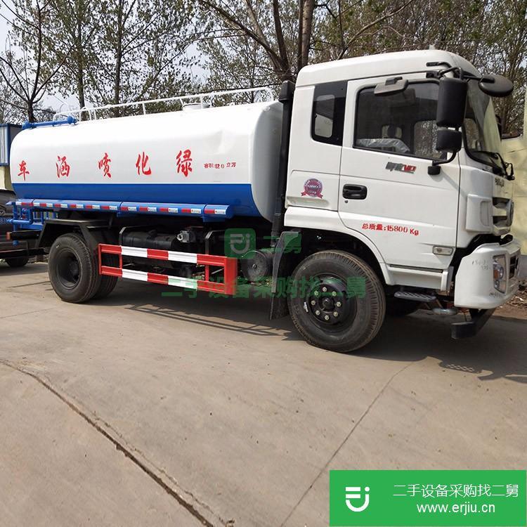 山東出售時代東風12噸灑水車