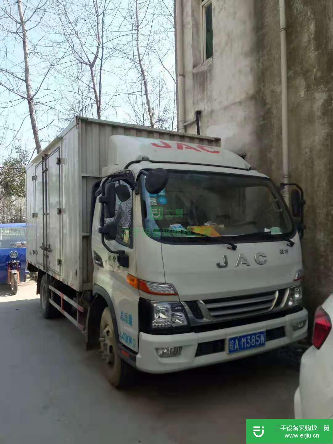 安微出售二手江淮駿鈴輕卡廂式貨車