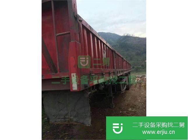 福建出售二手的平板半掛車