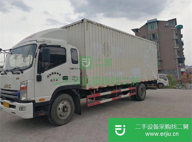 浙江出售二手江淮帥鈴廂式貨車