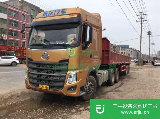江西出售二手乘龍低平板半掛車