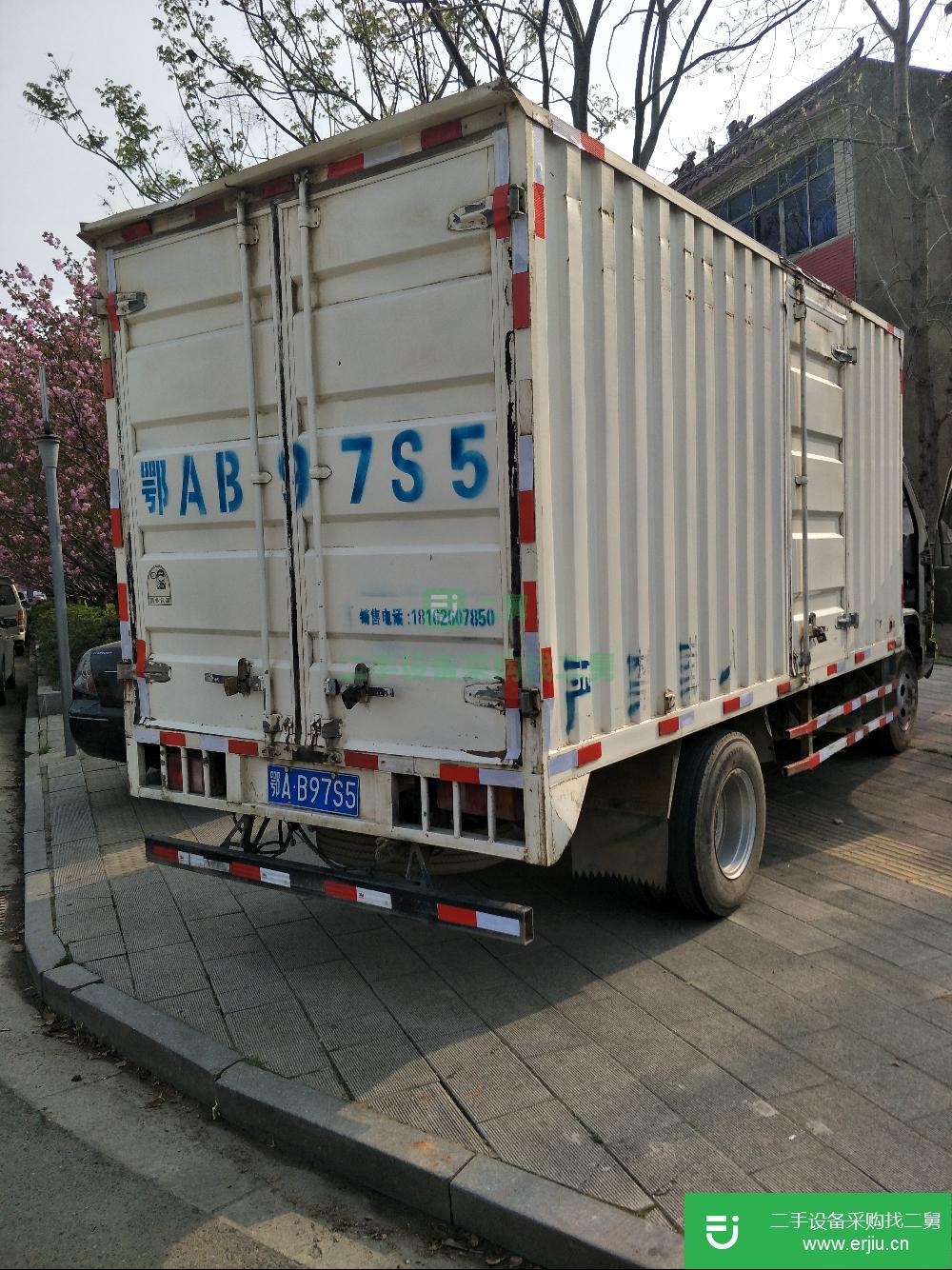 湖北出售二手福田時代廂式貨車