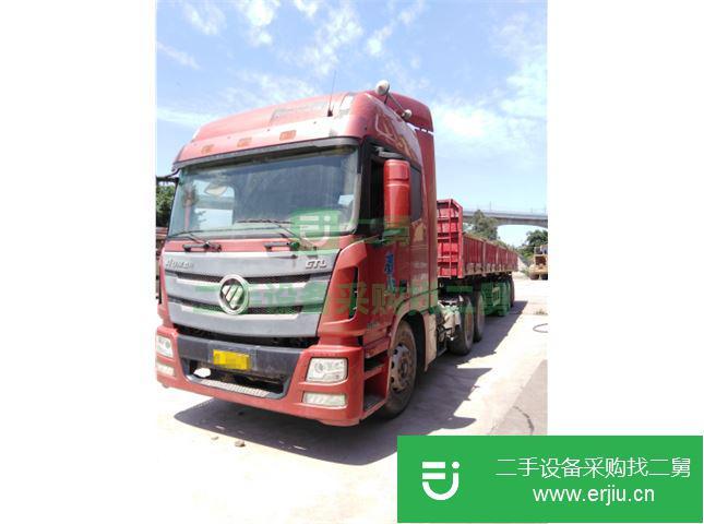 四川出售二手福田歐曼半掛車