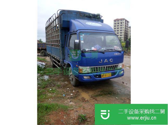 湖南出售二手江淮威鈴前二后四倉柵載貨車