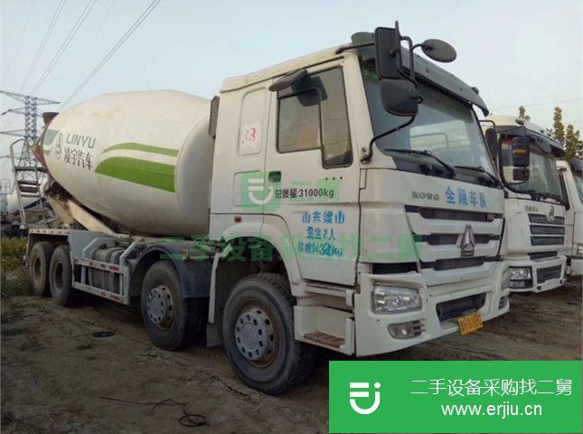 山東出售二手豪沃T7H攪拌車