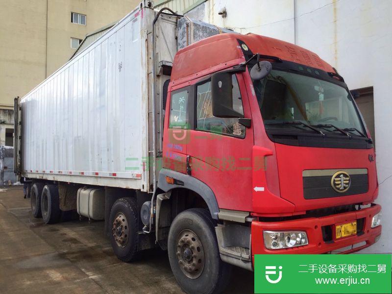 福建出售二手解放新大威280冷藏車