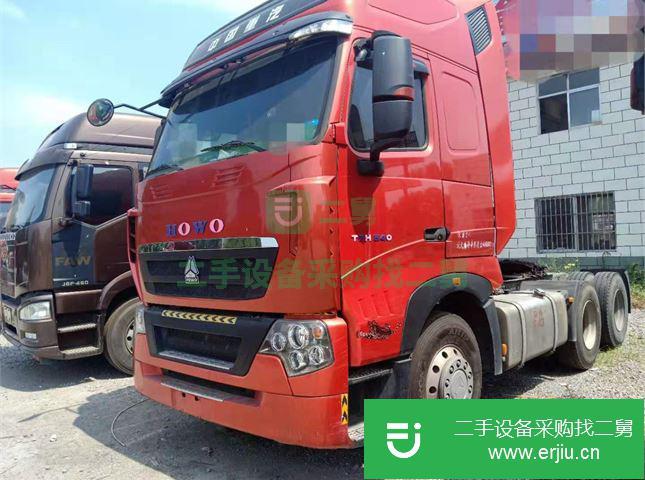 山東出售二手中國重汽豪沃牽引車