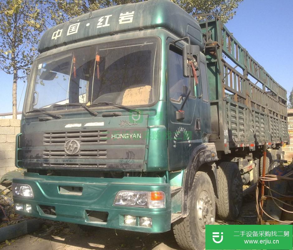 山東出售二手上汽紅巖前四后十載貨車