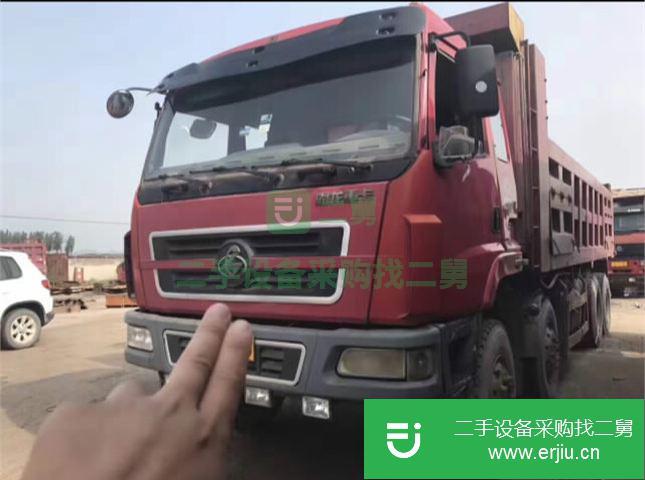 河北出售二手陜汽重卡德龍自卸車 290馬力
