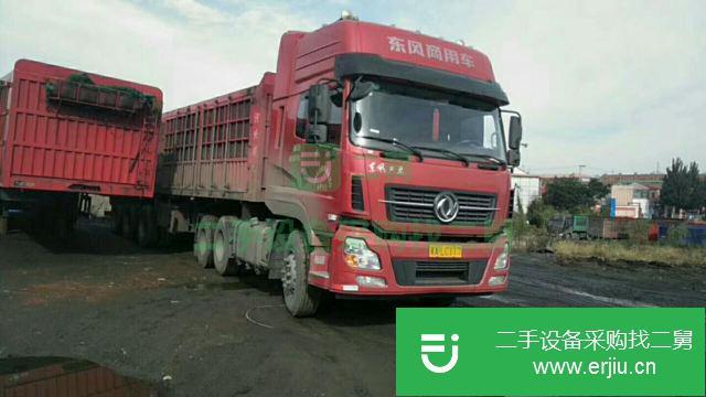 河北出售二手東風天龍半掛車