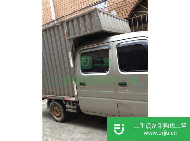 廣東出售二手輕卡長(zhǎng)安跨越前二后四排半廂式貨車