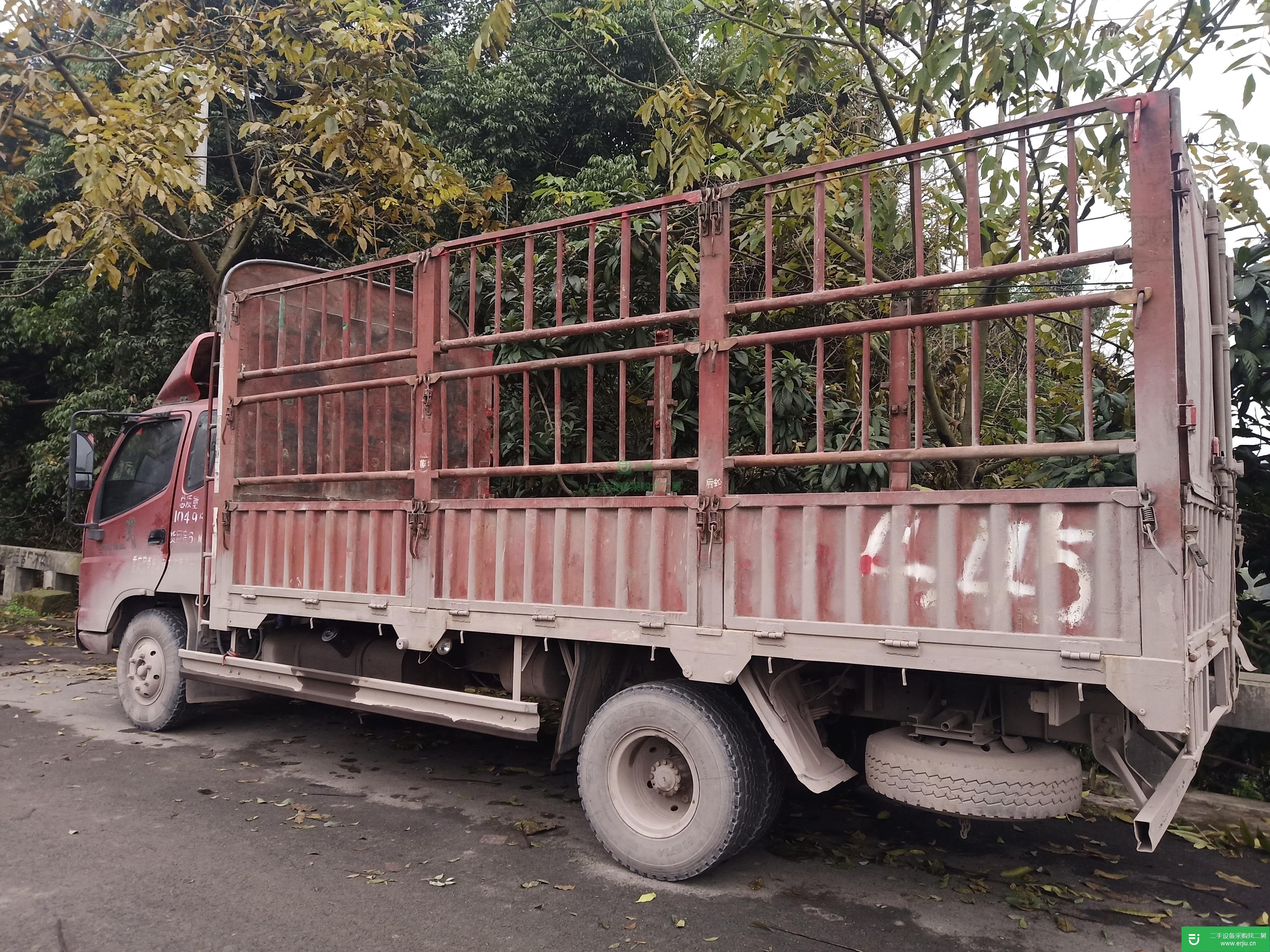 重慶出售二手福田奧鈴貨車