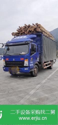 廣西出售二手中國(guó)重汽倉(cāng)欄載貨車