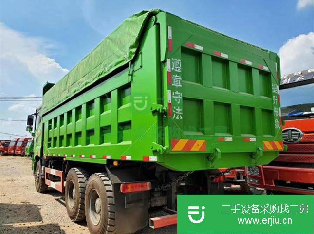 浙江出售二手青島解放自卸車