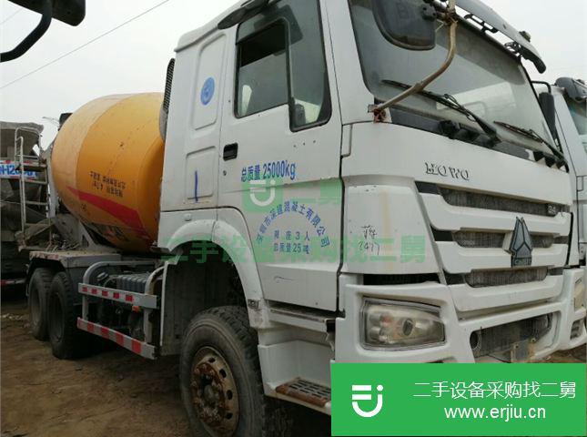 山東出售二手福田歐曼攪拌車