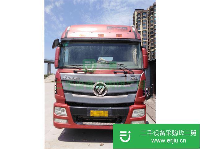 四川出售二手福田歐曼半掛車