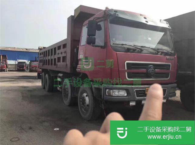 河北出售二手陜汽重卡德龍自卸車 290馬力
