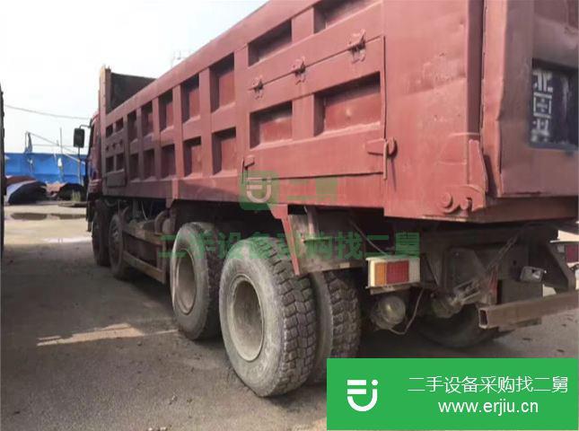 河北出售二手陜汽重卡德龍自卸車 290馬力
