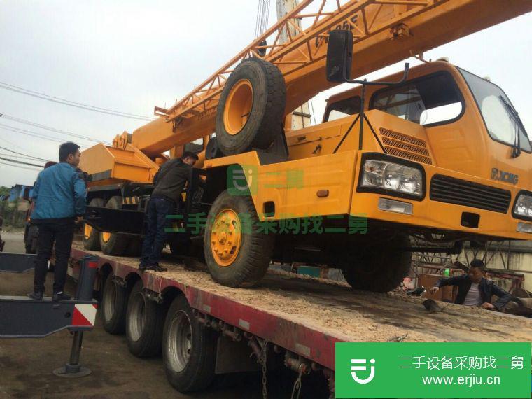 浙江出售二手徐工25噸無牌吊車