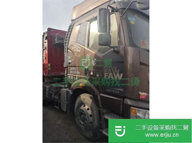 陜西出售二手一汽解放J6P半掛車