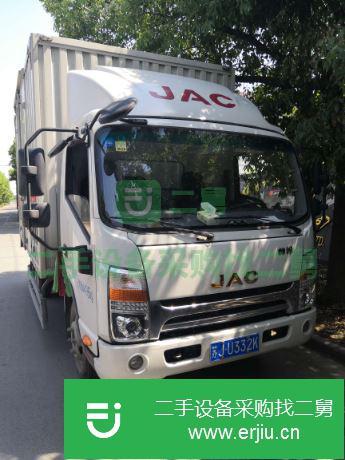 上海出售二手江淮帥鈴120馬力廂式貨車