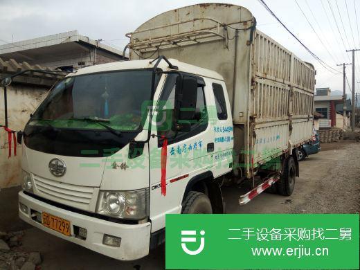 云南出售二手金鈴前二后四高欄貨車