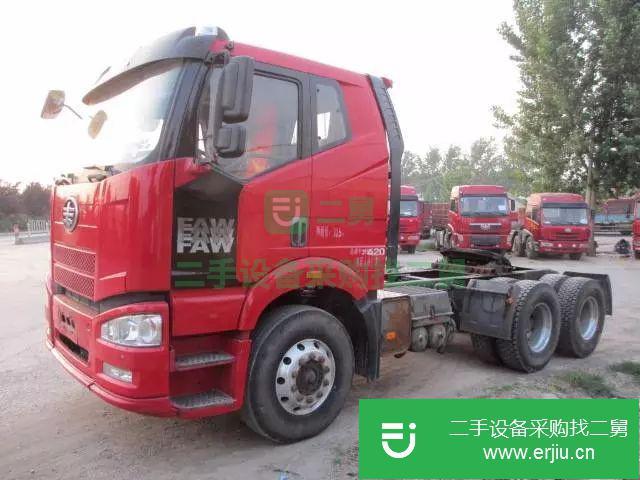 廣東出售二手解放j6牽引車