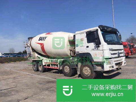 山東出售二手中國重汽攪拌車