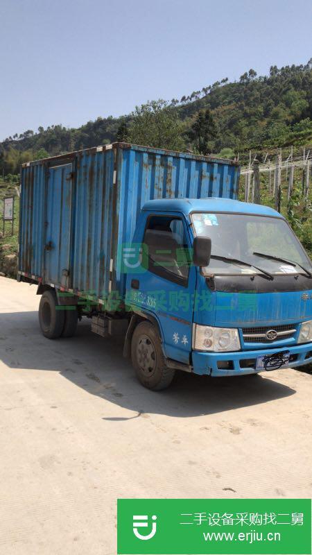 四川出售二手一汽解放霸鈴箱式貨車