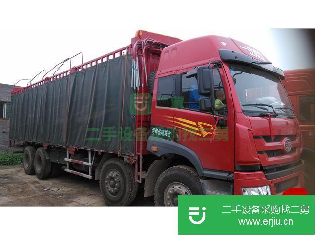 河南出售二手青島解放高欄載貨車