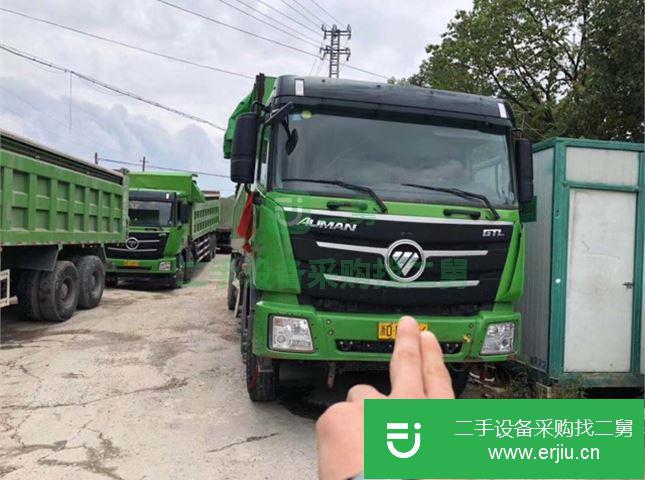 浙江出售二手福田歐曼自卸車
