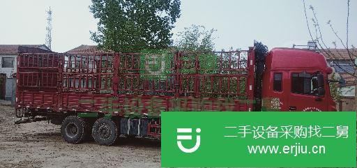 河北出售二手江淮格爾發(fā)前四后八倉柵載貨車