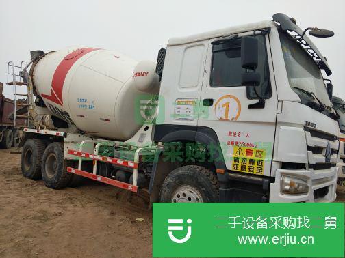 山東出售二手中國重汽攪拌車