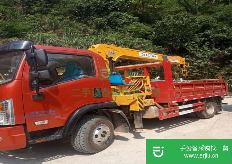 湖北出售二手5噸隨車吊