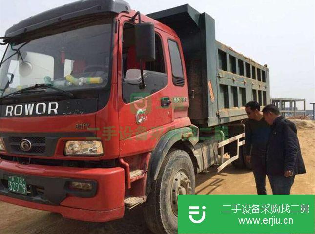 江蘇出售二手福田瑞沃自卸車