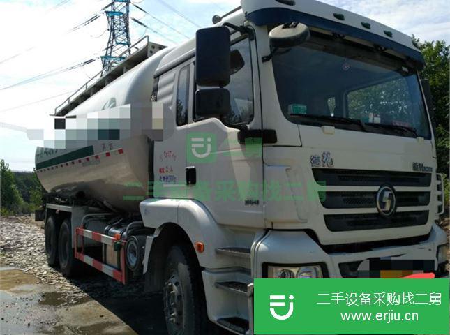 河南出售二手陜汽重卡干混砂漿運輸車