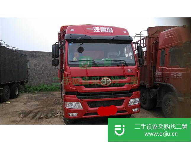 河南出售二手青島解放高欄載貨車