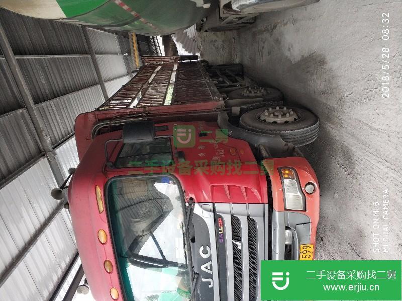 重慶出售二手江淮格爾發半掛車